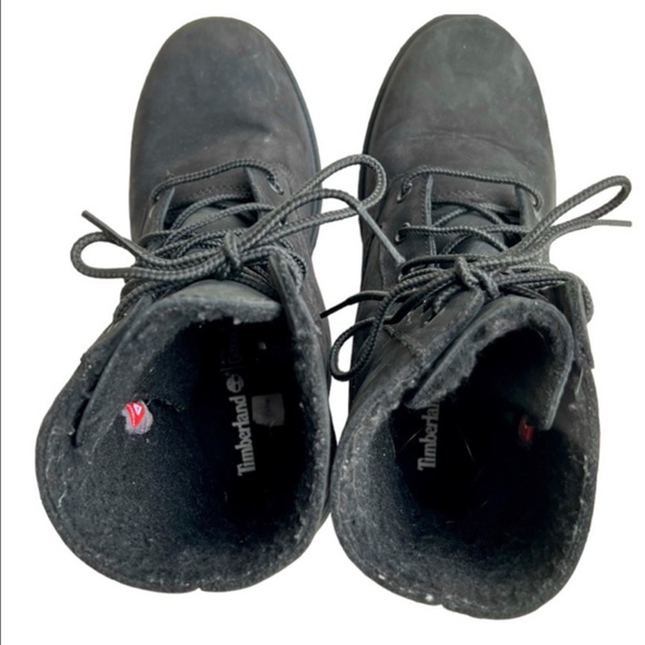 TIMBERLAND LINDEN WOODS WP FLEECE FOLD DOWN BOOTIE - BLACK NUBUCK
WOMEN … - Picture 10 of 14